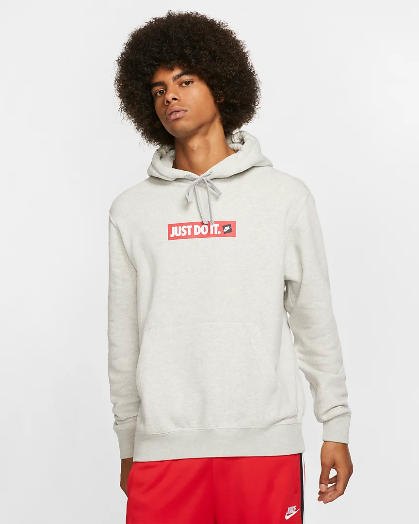 On Sale Nike Sportswear Just Do It Pullover Hoodies Sneaker Shouts